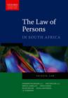 The Law of Persons in South Africa - Book