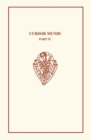 Cursor Mundi vol IV 11. 19301-23826 - Book