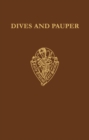 Dives and Pauper Text vol I - Book