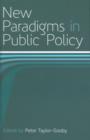 New Paradigms in Public Policy - Book
