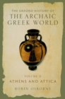 The Oxford History of the Archaic Greek World : Volume II: Athens and Attica - eBook