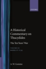 An Historical Commentary on Thucydides: Volume 3. Books IV-V(24) - Book