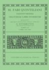 Quintilian Institutionis Oratoriae Vol. II - Book