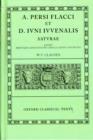 Persius and Juvenal Saturae - Book