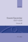 Opus Epistolarum Des. Erasmi Roterodami: Volume III: 1517-1519 - Book