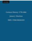 German History 1770-1866 - Book