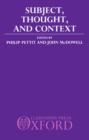 Subject, Thought, and Context - Book