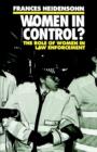 Women in Control? : The Role of Women in Law Enforcement - Book