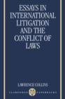 Essays in International Litigation and the Conflict of Laws - Book
