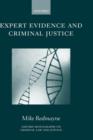 Expert Evidence and Criminal Justice - Book