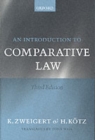 An Introduction to Comparative Law - Book