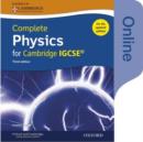 Complete Physics for Cambridge IGCSE (R) Online Student Book : Third Edition - Book