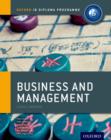 Ib Business and Management Course Book: Oxford Ib Diploma Programme : For the Ib Diploma - Book