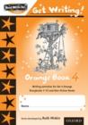 Read Write Inc. Phonics: Get Writing!: Orange 4 Pack of 10 - Book