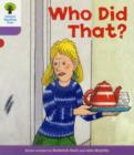 Oxford Reading Tree: Level 1+: More Patterned Stories: Who Did That? - Book