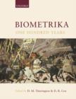 Biometrika : One Hundred Years - Book