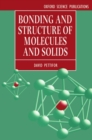 Bonding and Structure of Molecules and Solids - Book
