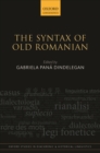 The Syntax of Old Romanian - Book