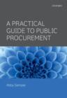 A Practical Guide to Public Procurement - Book
