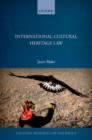 International Cultural Heritage Law - Book
