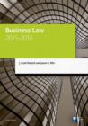 Business Law 2015-2016 - Book