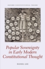 Popular Sovereignty in Early Modern Constitutional Thought - Book