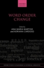 Word Order Change - Book