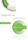 International Law Revision Pack : Law Revision and Study Guide - Book