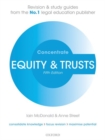 Equity & Trusts Concentrate : Law Revision and Study Guide - Book