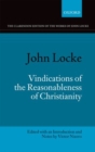 John Locke: Vindications of the Reasonableness of Christianity - Book