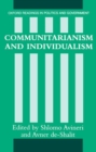 Communitarianism and Individualism - Book