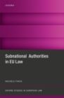 Subnational Authorities in EU Law - Book
