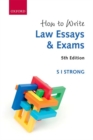 How to Write Law Essays & Exams - Book