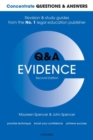 Concentrate Questions and Answers Evidence : Law Q&A Revision and Study Guide - Book