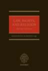 Law, Rights, and Religion - Book