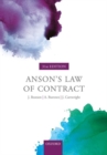 Anson's Law of Contract - Book