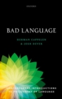 Bad Language - Book
