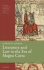 Literature and Law in the Era of Magna Carta - Book