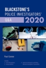 Blackstone's Police Investigators' Q&A 2020 - Book