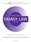 Family Law Concentrate : Law Revision and Study Guide - Book