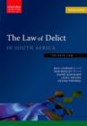 Law of Delict in South Africa - Book