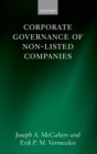 Corporate Governance of Non-Listed Companies - Book