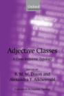 Adjective Classes : A Cross-linguistic Typology - Book