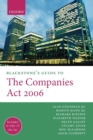 Blackstone's Guide to the Companies Act 2006 - Book