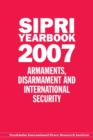 SIPRI Yearbook 2007 : Armaments, Disarmament, and International Security - Book