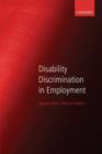Disability Discrimination in Employment - Book