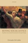 Buying Social Justice : Equality, Government Procurement, & Legal Change - Book