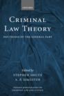 Criminal Law Theory : Doctrines of the General Part - Book