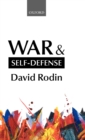 War and Self-Defense - Book