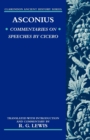 Asconius : Commentaries on Speeches of Cicero - Book